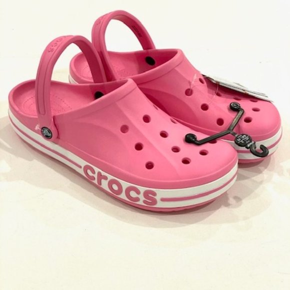 Crocs Men\'s Bayaband Crocband Clog Electric Pink main image 2